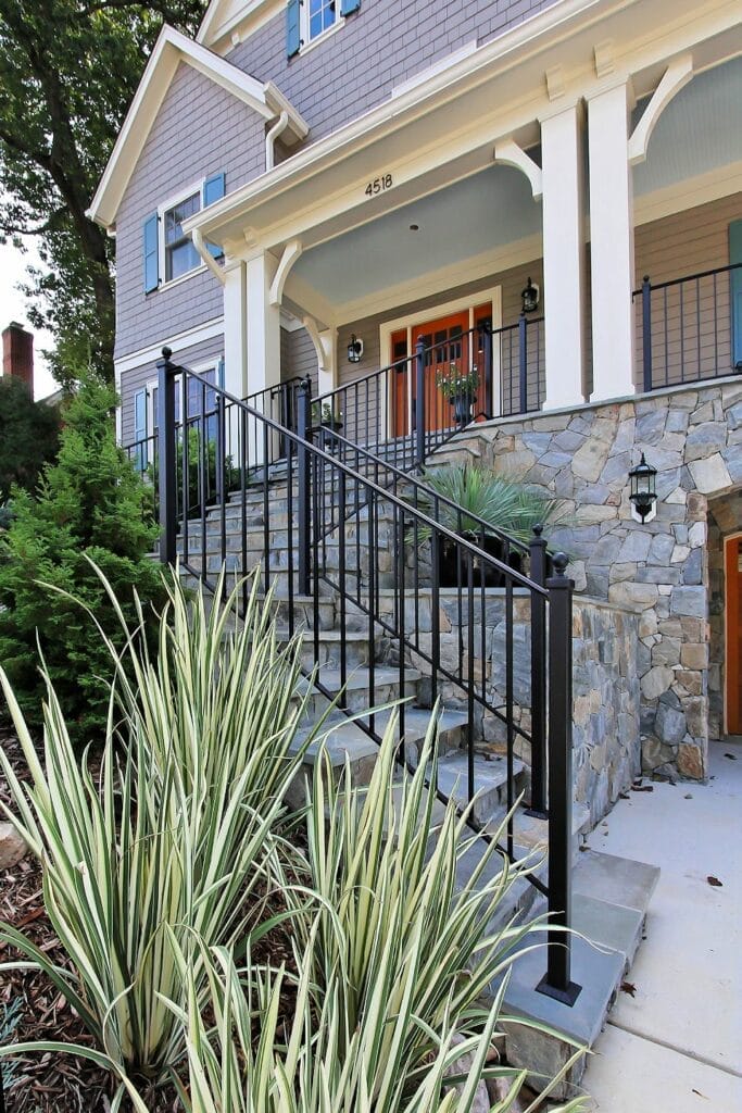 An architectural home design in McLean, VA